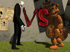 Slenderman vs Freddy The Fazbear: A Thrilling Game for Horror Fans